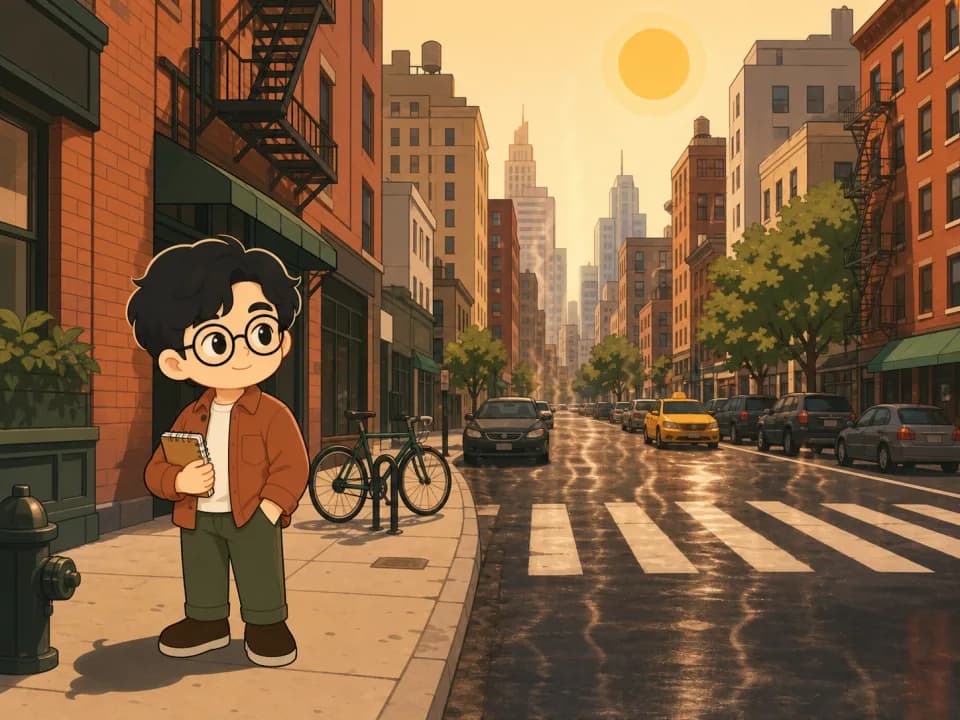 视觉 IP 站在炎热城市街道中的文章插图